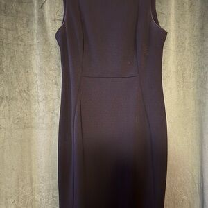 Classic Tailored Sleeveless Little Black Dress